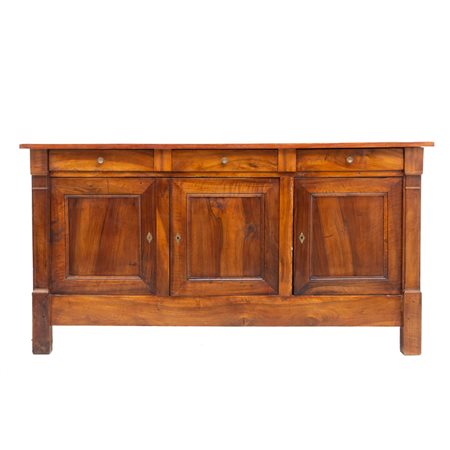 CREDENZA provenzale a tre ante in noce
