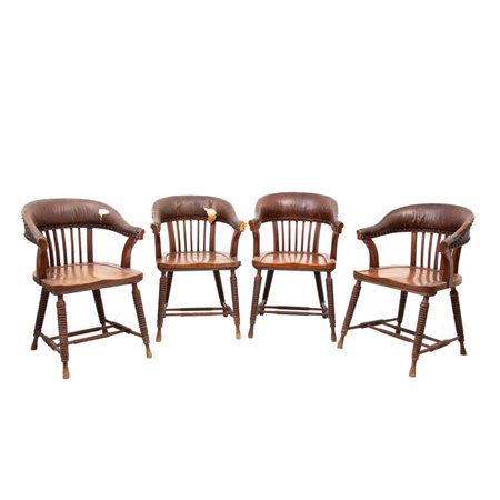 QUATTRO POLTRONE a pozzetto