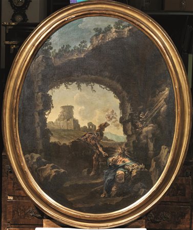 Attribuito ad Alessandro Magnasco e Clemente Spera(Genova 1667-1749)(Novara...