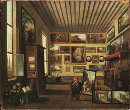 Giuseppe Bernardino Bison(Palmanova Del Friuli 1762 - Milano 1844)L'ATELIER...