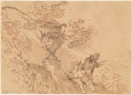 Attribuito a Giuseppe Bernardino Bison(Palmanova del Friuli 1762 - Milano...