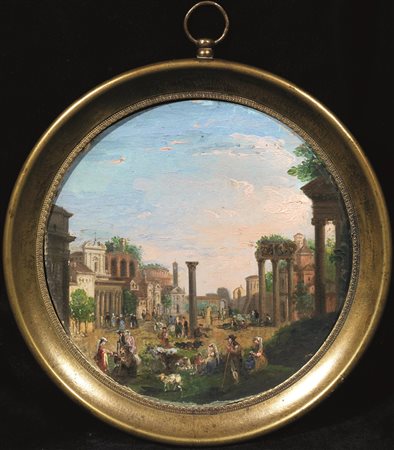 Giuseppe Bernardino Bison (Palmanova Del Friuli 1762 - Milano 1844) VEDUTA...