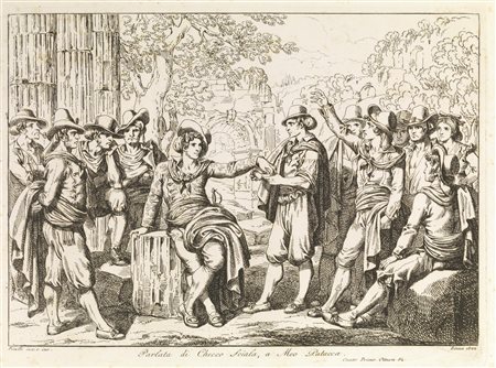 Bartolomeo Pinelli(Roma 1781 - 1835)MEO PATACCA. 1822/23serie completa ed...