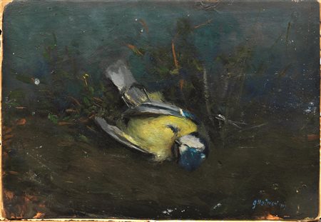 Gianni Maimeri(Varano Borghi 1884 - Milano 1951)LA CINCIARELLAolio su...