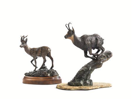 Corrado Gambotti (Torino 1922-Pavone Canavese 2011), scultura in bronzo...