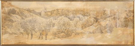 Alberto Pasini(Busseto 1826 - Cavoretto 1899)EKLID PERSIAmatita su carta...