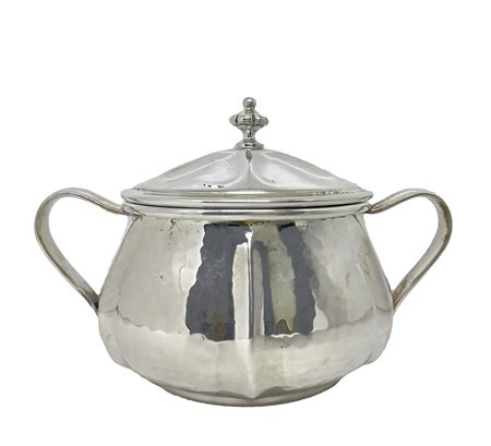 Rossi & Arcandi - ZUCCHERIERA INGLESE IN ARGENTO 800