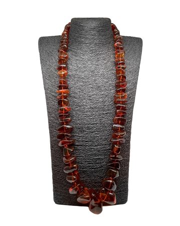 Collana in ambra degradare