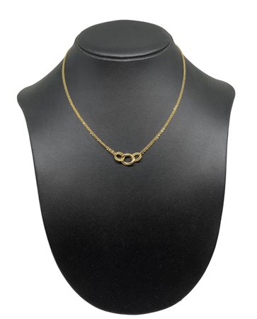 Girocollo in oro, 20°  secolo