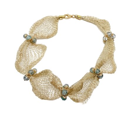 Bracciale in oro, 20°  secolo