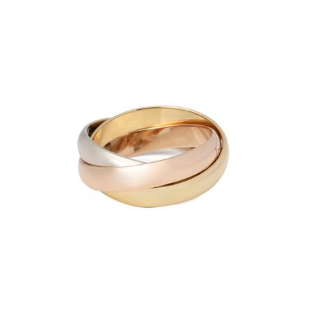 CARTIER anello Trinity a tre colori oro giallo,rosa e bianco