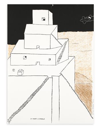 ETTORE SOTTSASS (1917-2007) - La torre di Babele