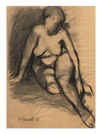 GIACOMO BENEVELLI (1925-2011)  - Senza Titolo, 1959