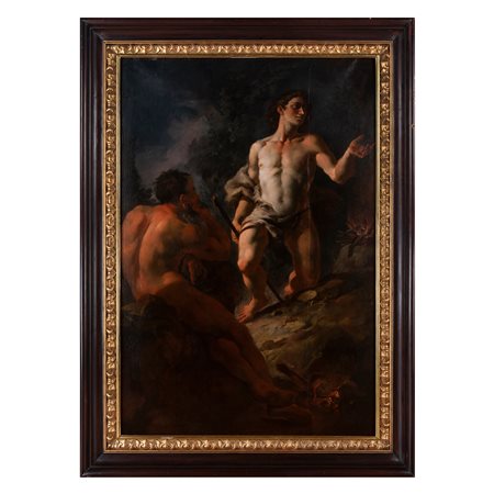 Sebastiano Ricci (Belluno 1659 - Venezia 1734), attr. a, Caino e Abele