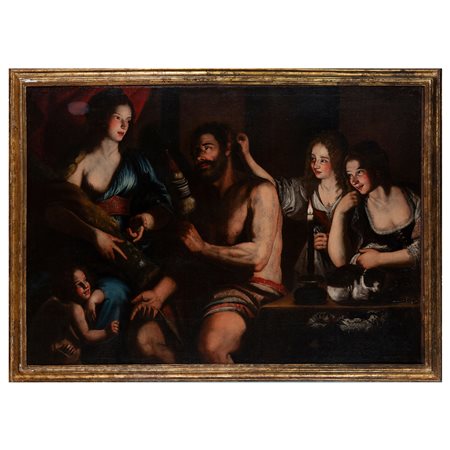 Francesco Rustici detto il Rustichino (Siena 1592 - 1626), Ercole e Onfale