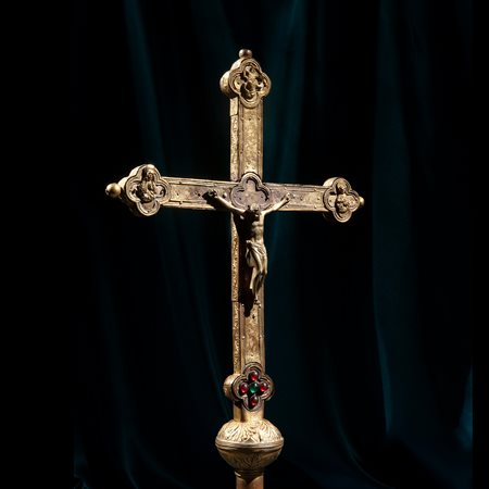 Croce da processione, Nord Italia fine XV inizi del XVI secolo