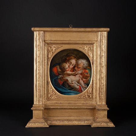 Nicola Grassi (Zuglio 1682 - Venezia 1748), attr. a, Sacra Famiglia