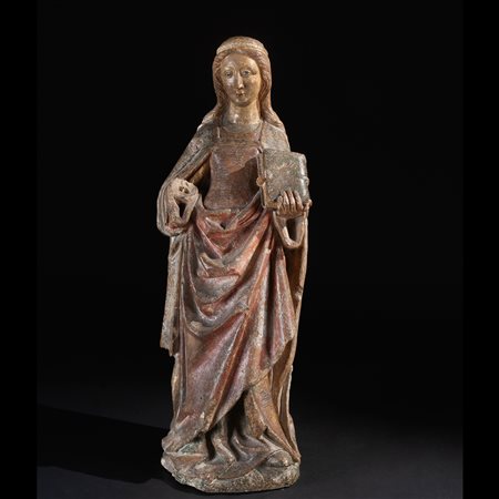 Madonna in pietra, manifattura italiana del XV secolo