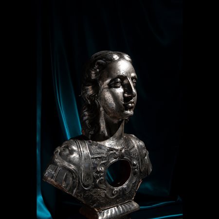 Reliquiario in argento, Italia meridionale prima metà del XVIII secolo