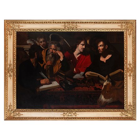 Valentin de Boulogne (Coulommiers 1591 – Roma 1632), I Quattro Evangelisti, inizi del XVII secolo