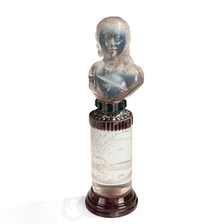 Busto di nobildonna (probabile regina Maria Antonietta?), Austria XIX secolo