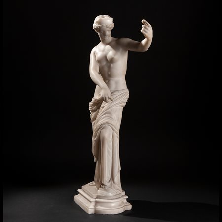 Statua raffigurante Venere vincitrice, Italia XIX secolo