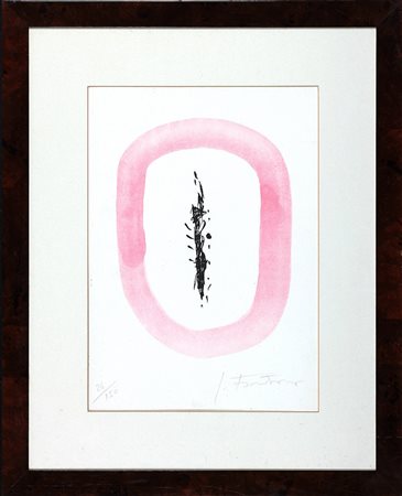 Lucio Fontana, Concetto spaziale, 1964