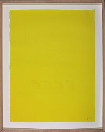 Turi Simeti, 4 Ovali gialli, 2000