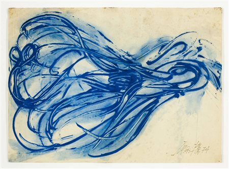 Toshimitsu Imai, Bleu, 1974