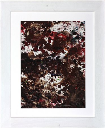 Hermann Nitsch, Senza titolo, 2016