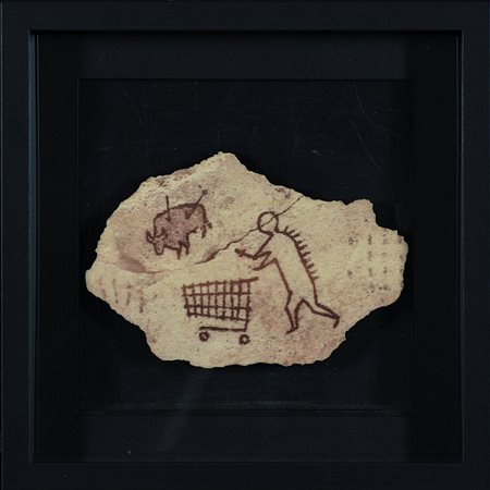  Banksy, Peckham Rock, replica, 2005