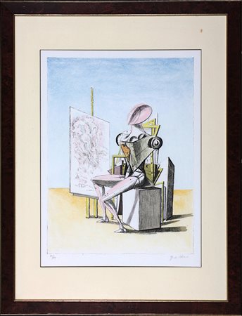 Giorgio de Chirico, Il Pittore, 1973