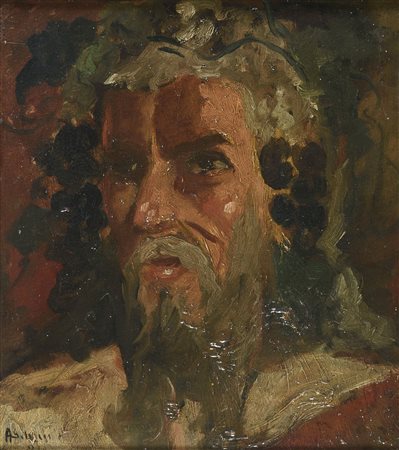 DIPINTO BACCO DI ACHILLE SDRUSCIA