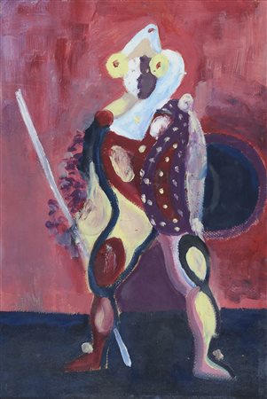 DIPINTO FIGURA ATTIBUITO A SIRON FRANCO