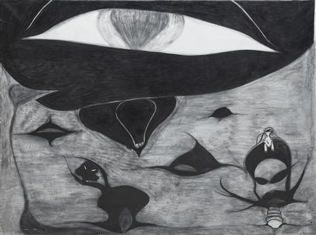 DIPINTO FETO COSMICO DI NICOLANTONIO MUCCIACCIA