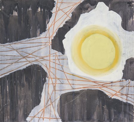 DIPINTO ALLARGAMENTO DELLO SPAZIO DI ACHILLE PERILLI