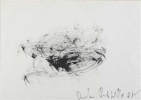 INCHIOSTRO SU CARTA ASTRATTO