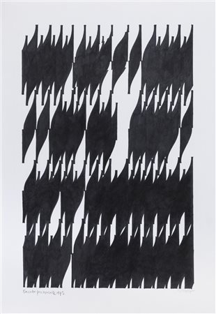 BOZZETTO DI ENRICO SIRELLO, 1973