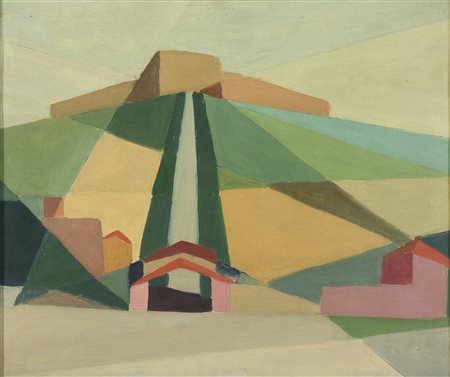 DIPINTO PAESAGGIO DI LUCIANO SOMMELLA