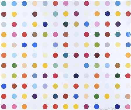 STAMPA A COLORI  DI DAMIEN HIRST