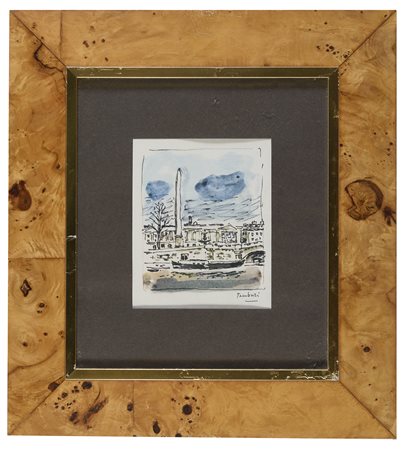 QUATTRO CORNICI IN RADICA DI OLMO