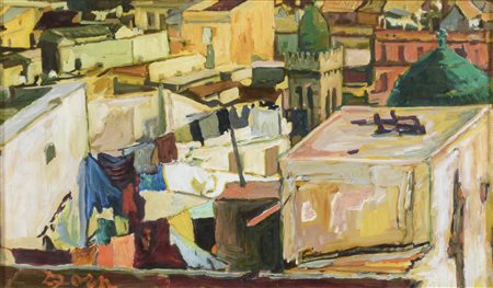 DIPINTO CASBAH DI L. ZORN
