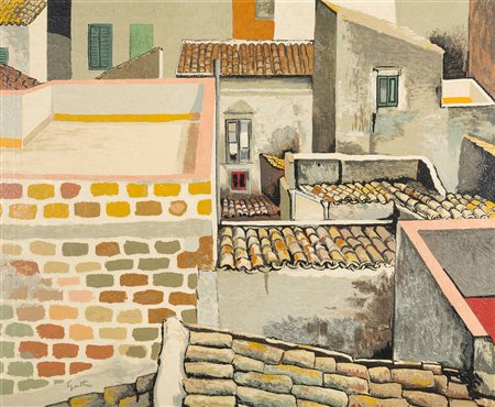 SERIGRAFIA F.TA DI RENATO GUTTUSO