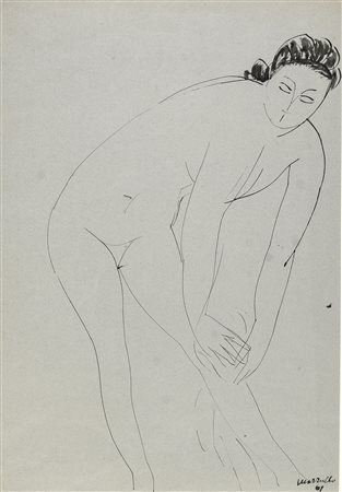 DISEGNO NUDO DI GIUSEPPE MAZZULLO