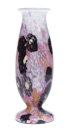 VASO IN VETRO, PROBABILMENTE SCHNEIDER ANNI '30