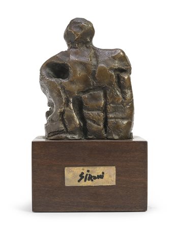 BRONZO DI MARIO SIRONI D'APRES