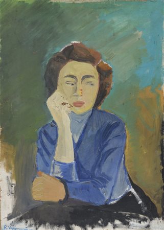 DIPINTO DONNA DI RENZO VESPIGNANI