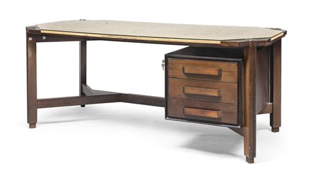 SCRIVANIA IN PALISSANDRO, ANNI '60