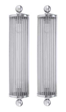 COPPIA DI APPLIQUES ROTANTI, ANNI '60