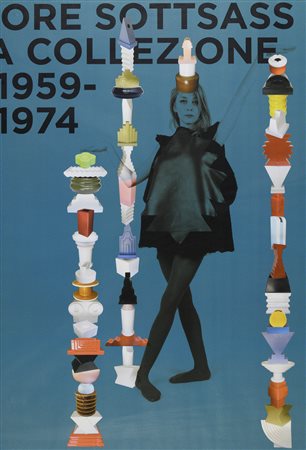 MANIFESTO MOSTRA DI ETTORE SOTTSASS